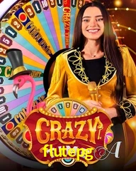 Crazy Time live game no flutepg cassino com entretenimento ao vivo para jogadores do Brasil