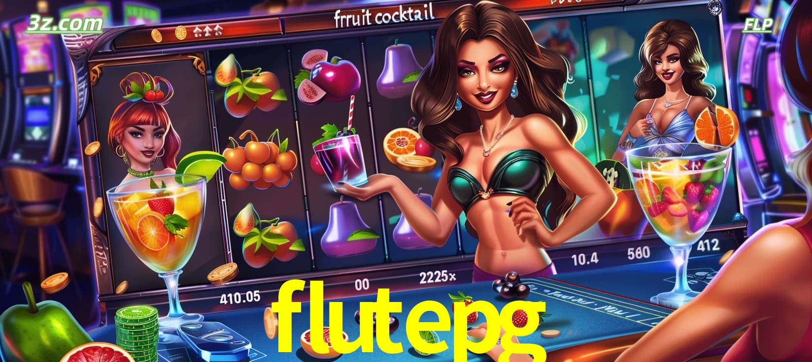 Cassino online flutepg Brasil com slot Fruit Cocktail divertido