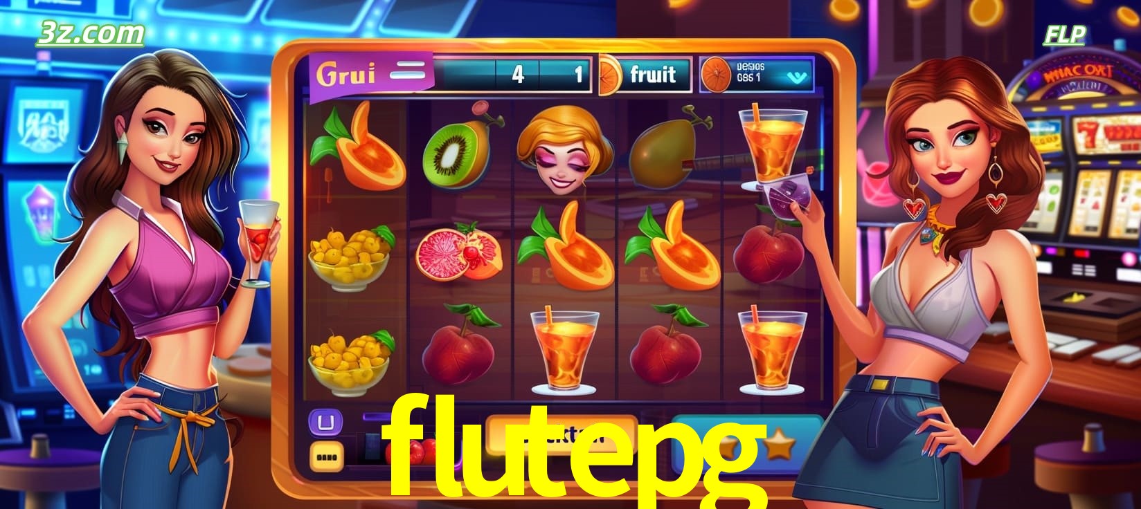 flutepg cassino online com caça-níqueis de frutas e coquetéis coloridos