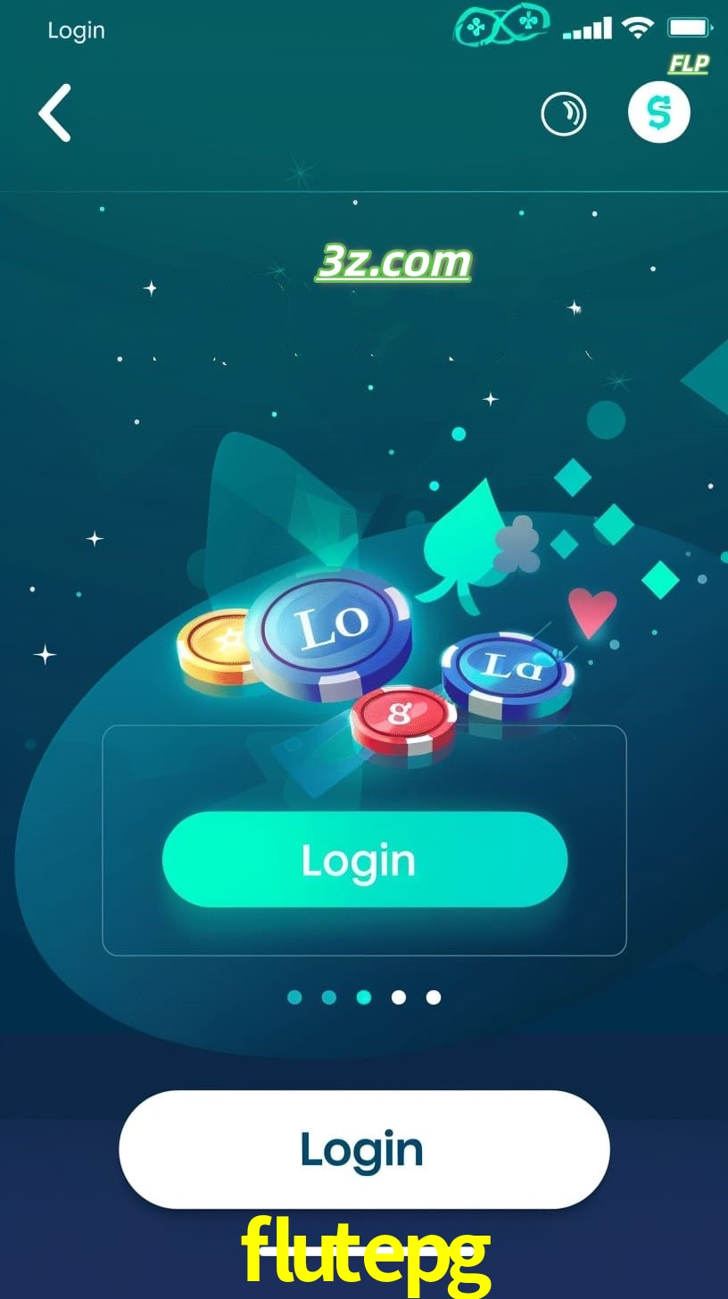 Login no aplicativo de cassino online flutepg Brasil com bônus de boas-vindas